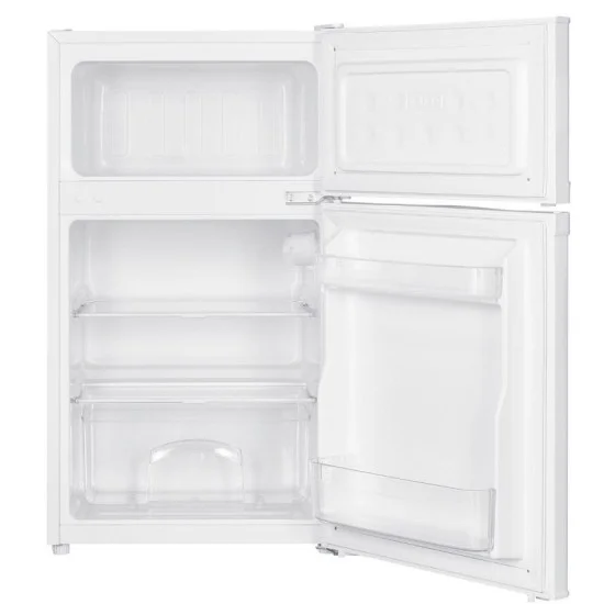 Orca Top Mount Double Door 85 Liters Refrigerator - White